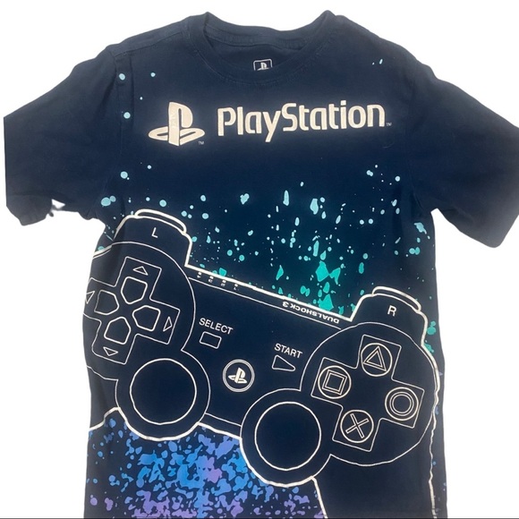 Sony Tops - Youth PlayStation T-Shirt Size 8